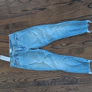 MOTHER Women's Skinny Jeans in Light Blue
